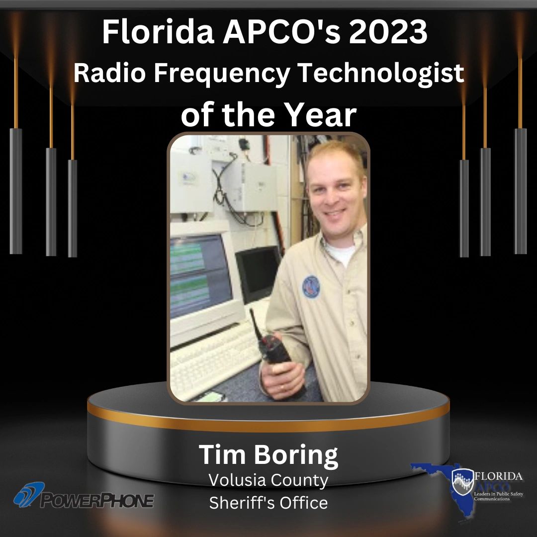 2023 Florida APCO Radio Frequency Tech of the Year